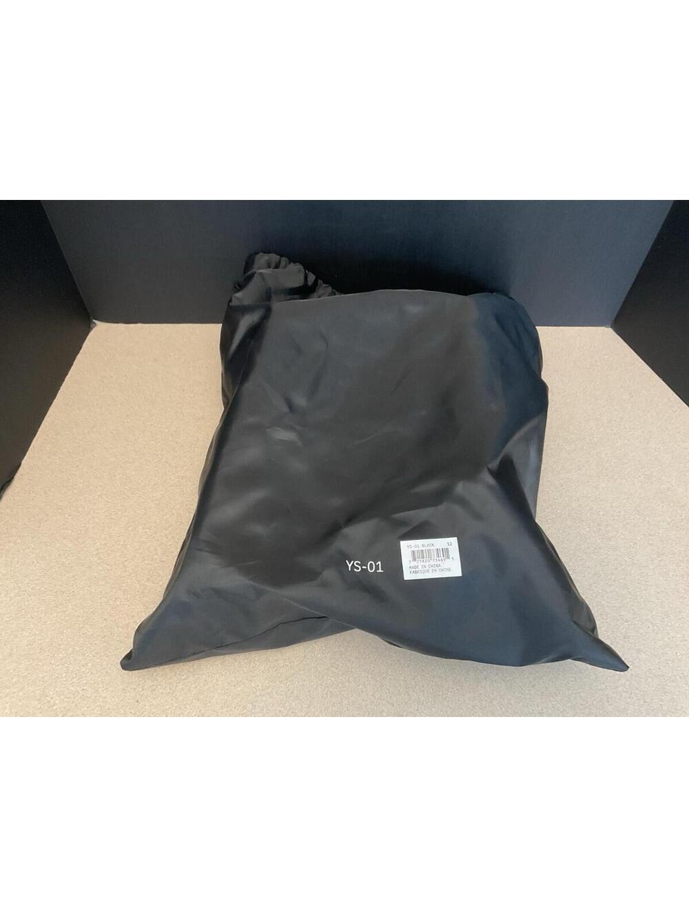New! Mens YZY YS-01 Black Comfort Slide Sandals With Dust Bag. Size 12. Nice!!! - Picture 2 of 8